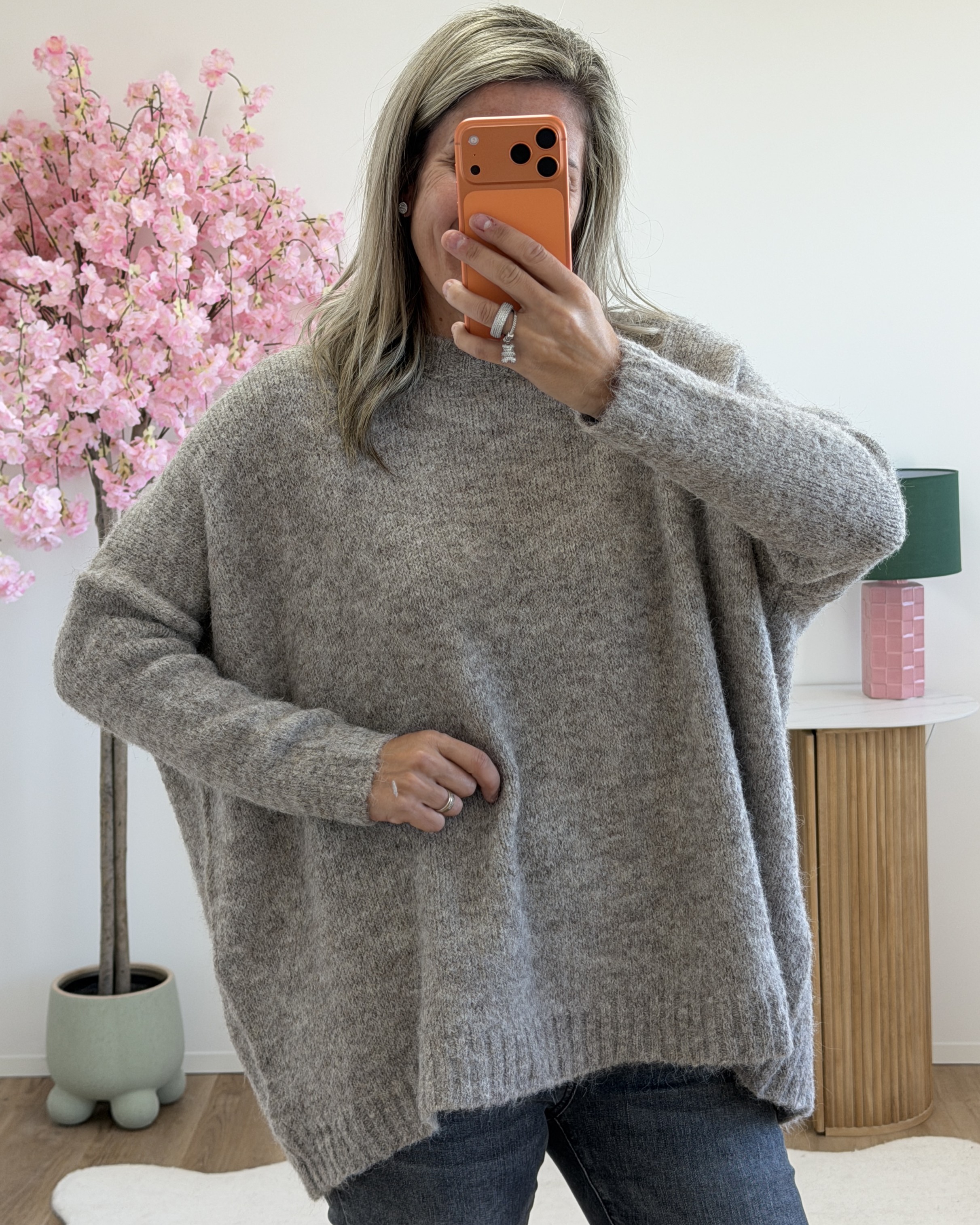 Pull Sarah taupe