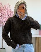 Pull col chemise