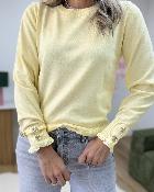 Pull Flavie jaune