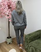 Pull jamais normal gris