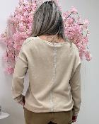 Pull jamais normal beige