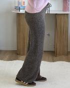 Pantalon cocooning choco