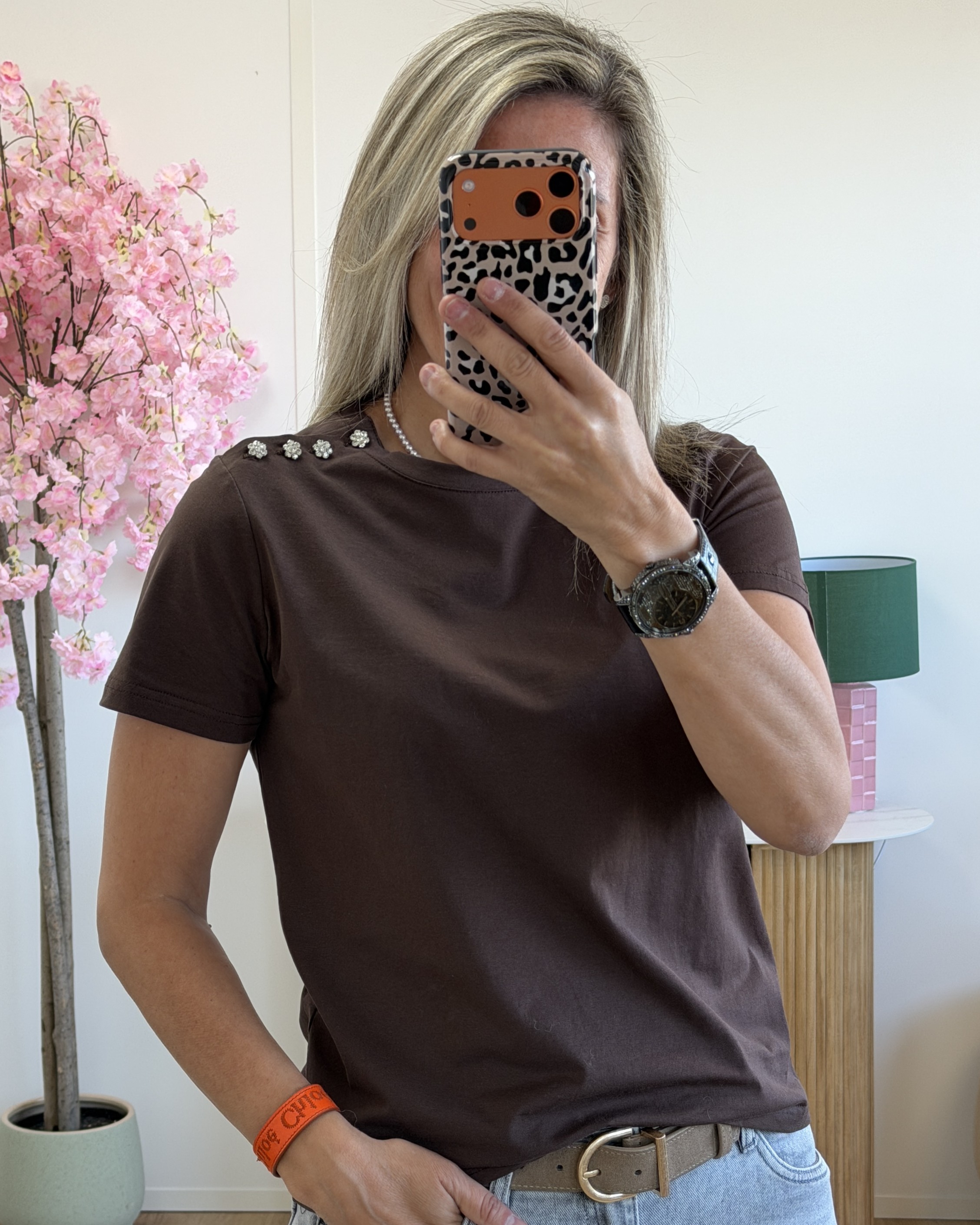 Tee shirt Brown