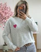 Pull sweet club gris