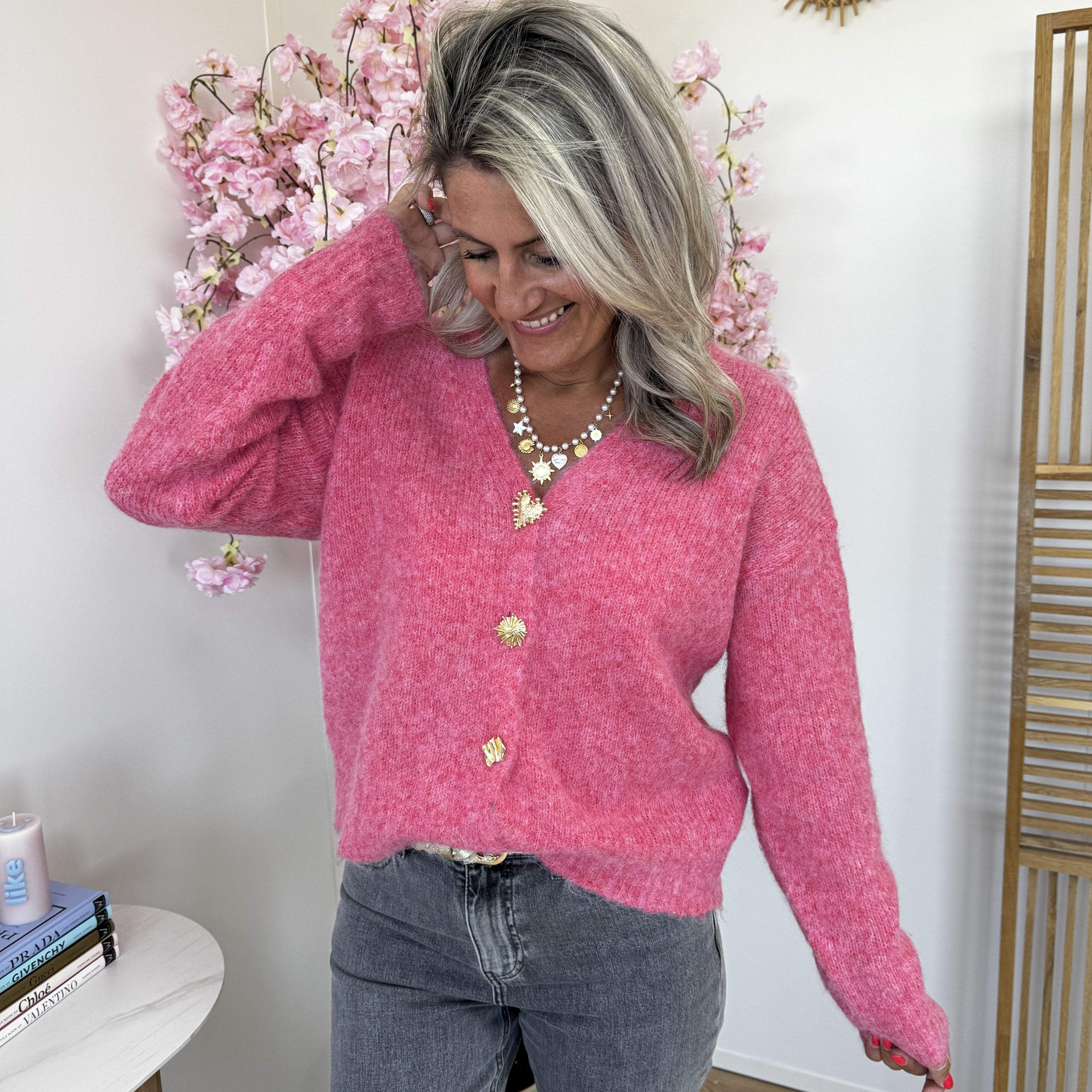 Gilet Kyle rose