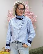 Chemise Romane bleue