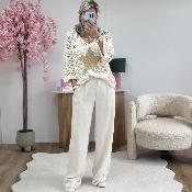 Pantalon Vicky beige