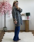 Manteau Lana gris foncé