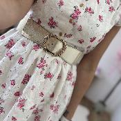 Ceinture elastique pailletée 