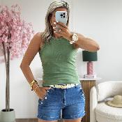 Top Laurie vert (taille petit)
