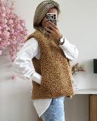 Gilet Lola camel
