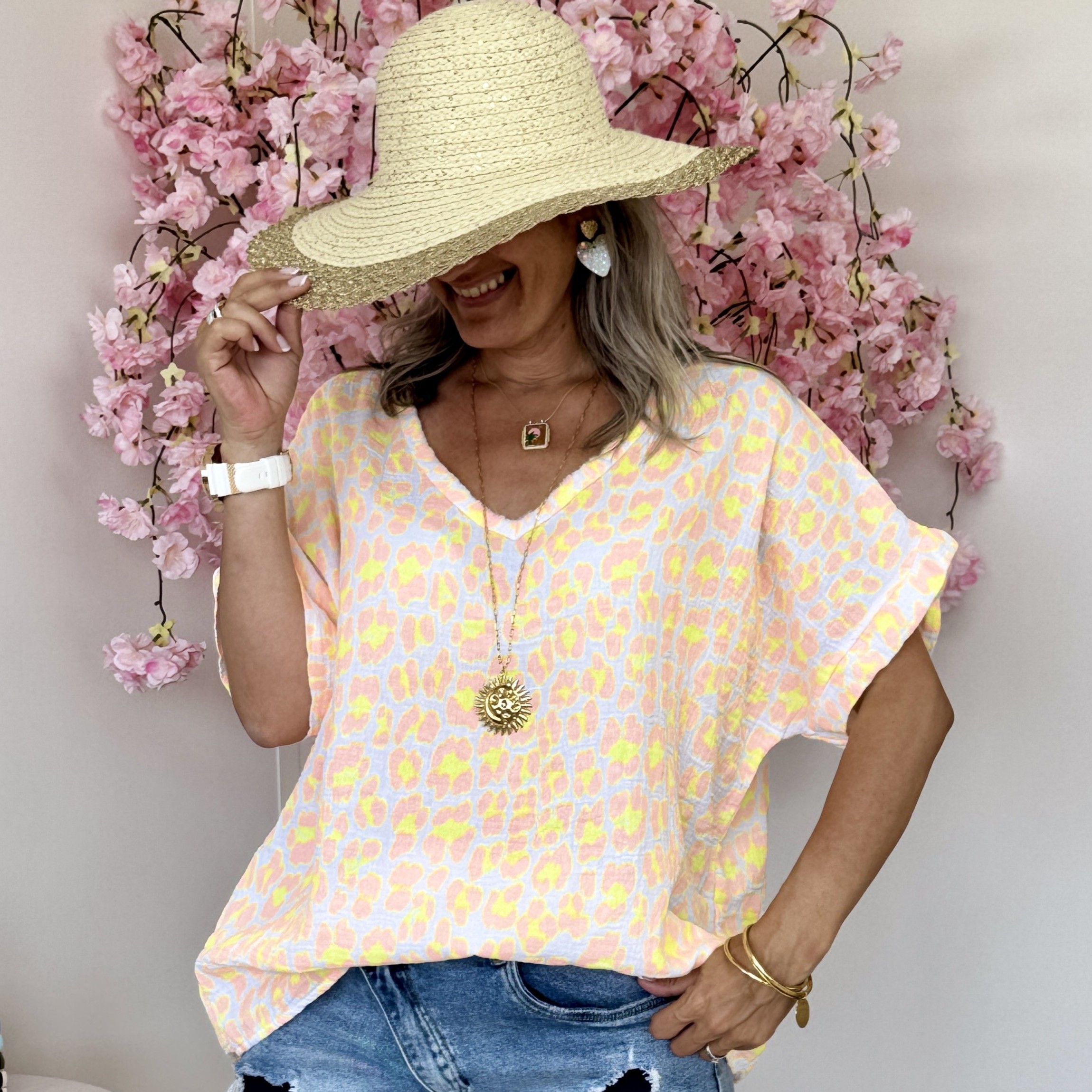 Blouse Taylor saumon jaune