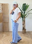 Tee shirt amour soleil bleu