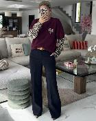 Pull Samuel bordeaux