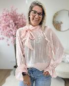 Blouse Cruz rose