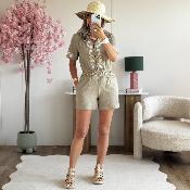 Combi short Lola kaki
