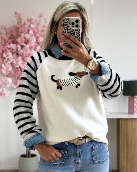 Pull Doris gris