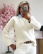 Pull Alba blanc