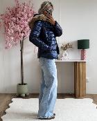 Doudoune Jade bleu