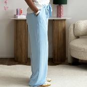 Pantalon Gwladys bleu