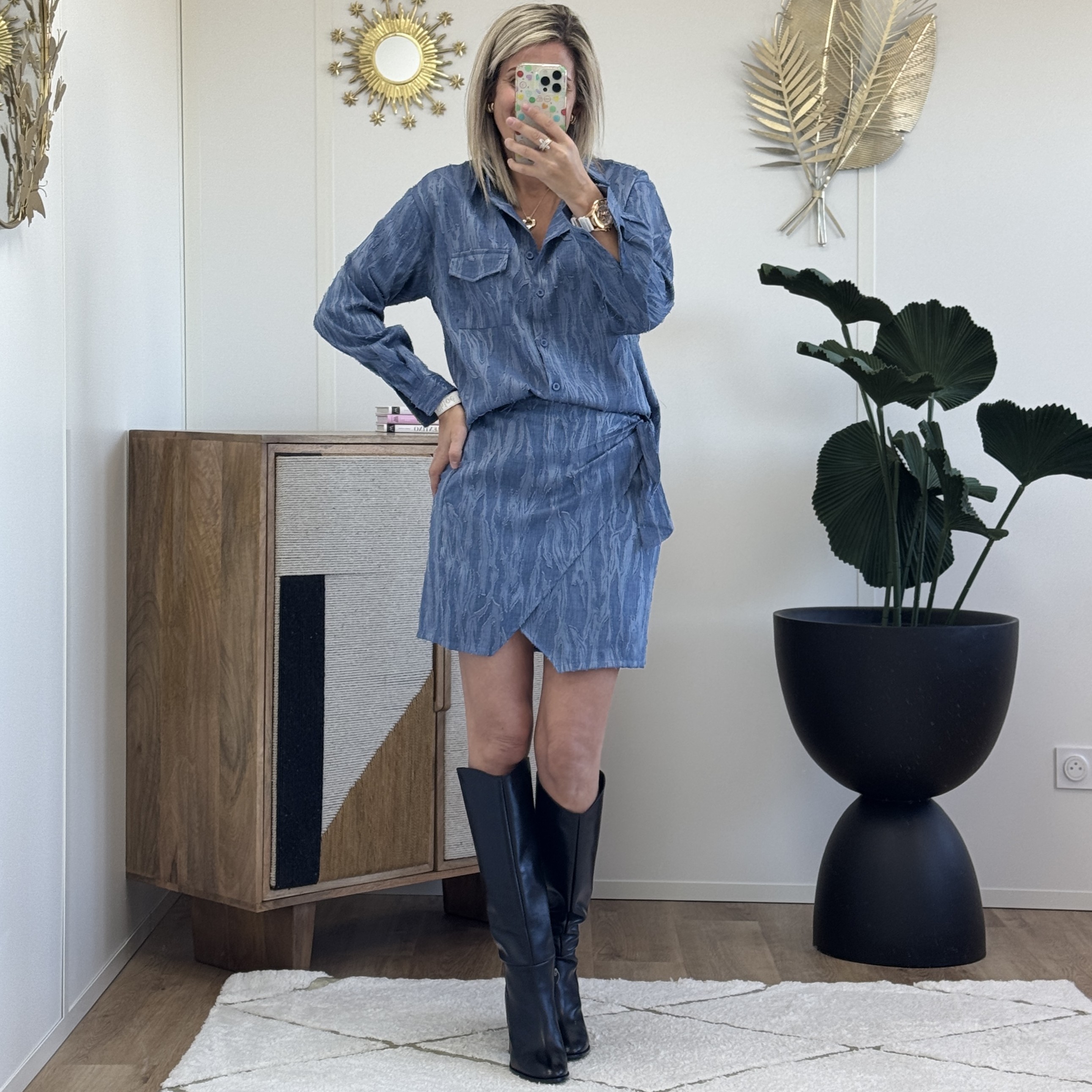 Jupe Maddy style jeans