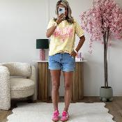 Tee shirt Britney jaune