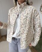 Veste fleurie