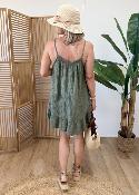 Robe Florie kaki