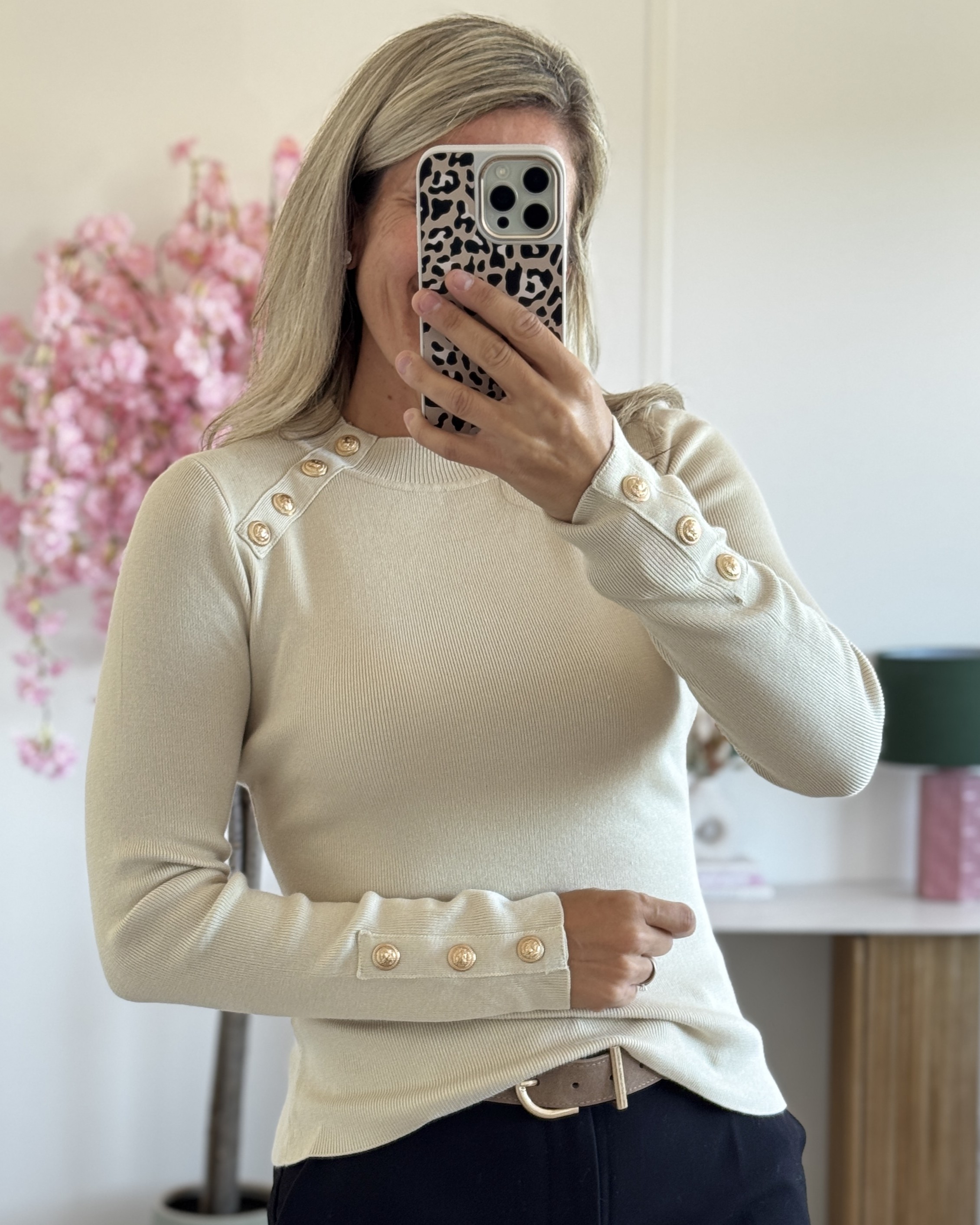 Pull Georgia beige