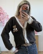Gilet bear choco