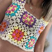 Top en crochet