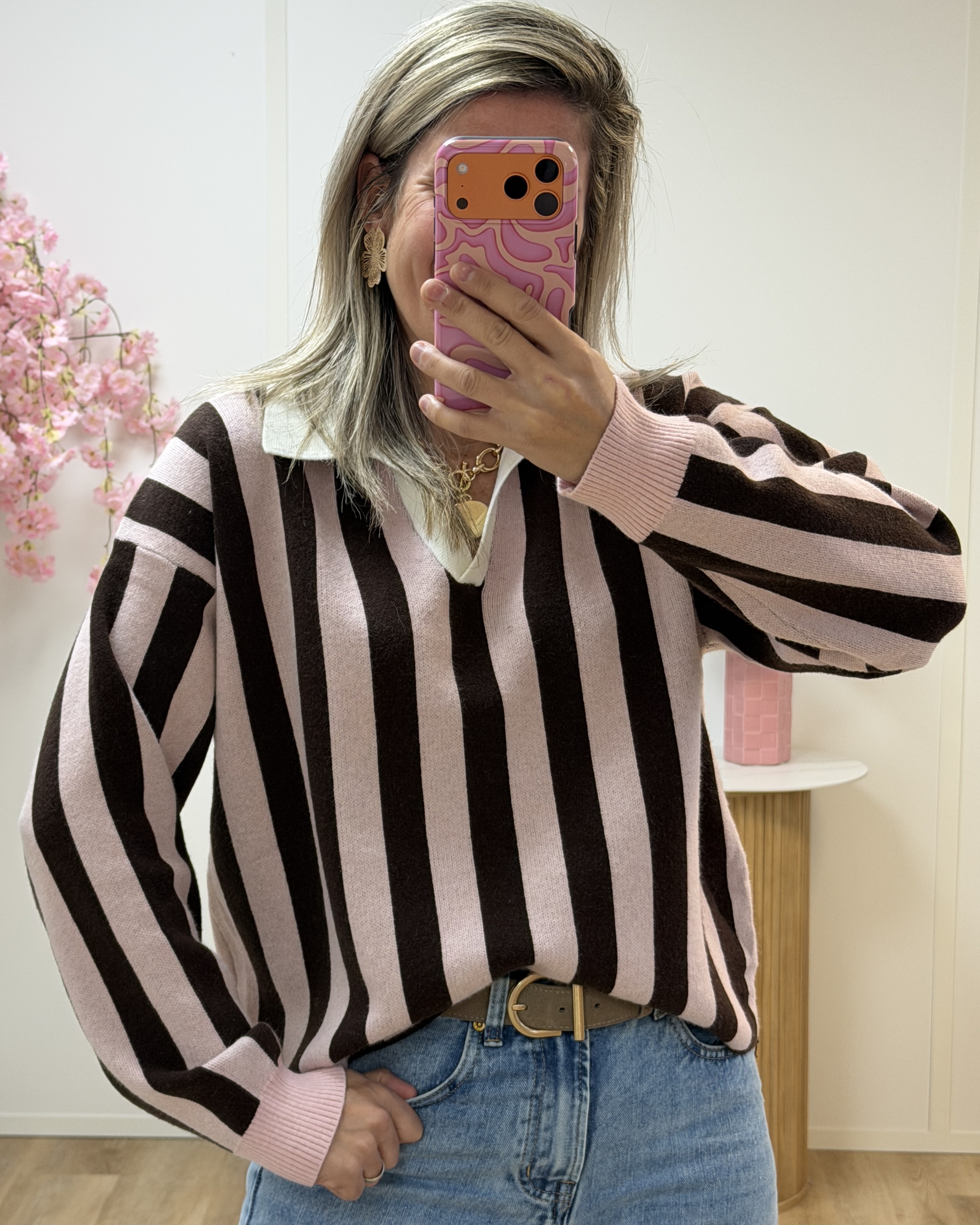 Pull Jackie rose choco