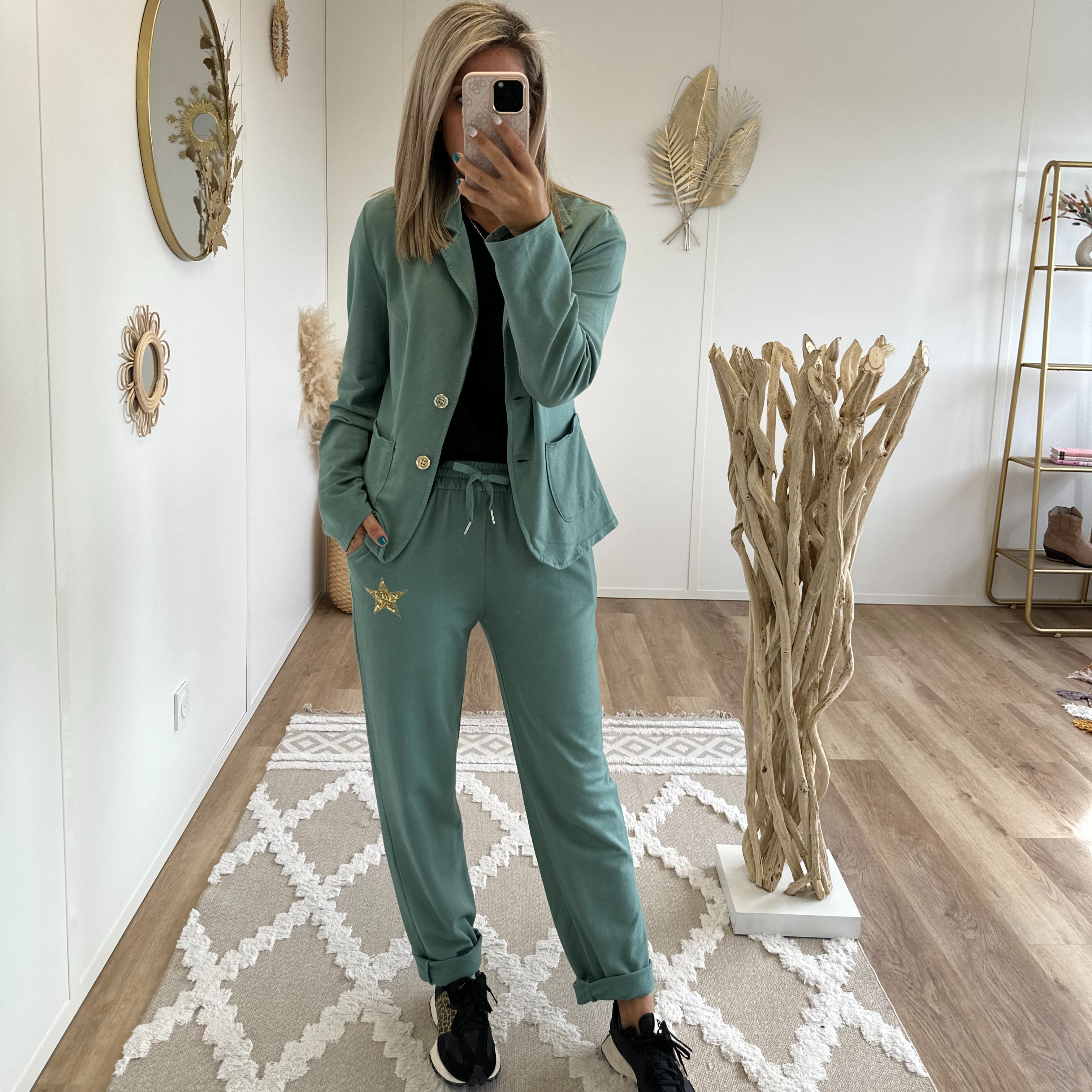 Ensemble rive droite Vert clair