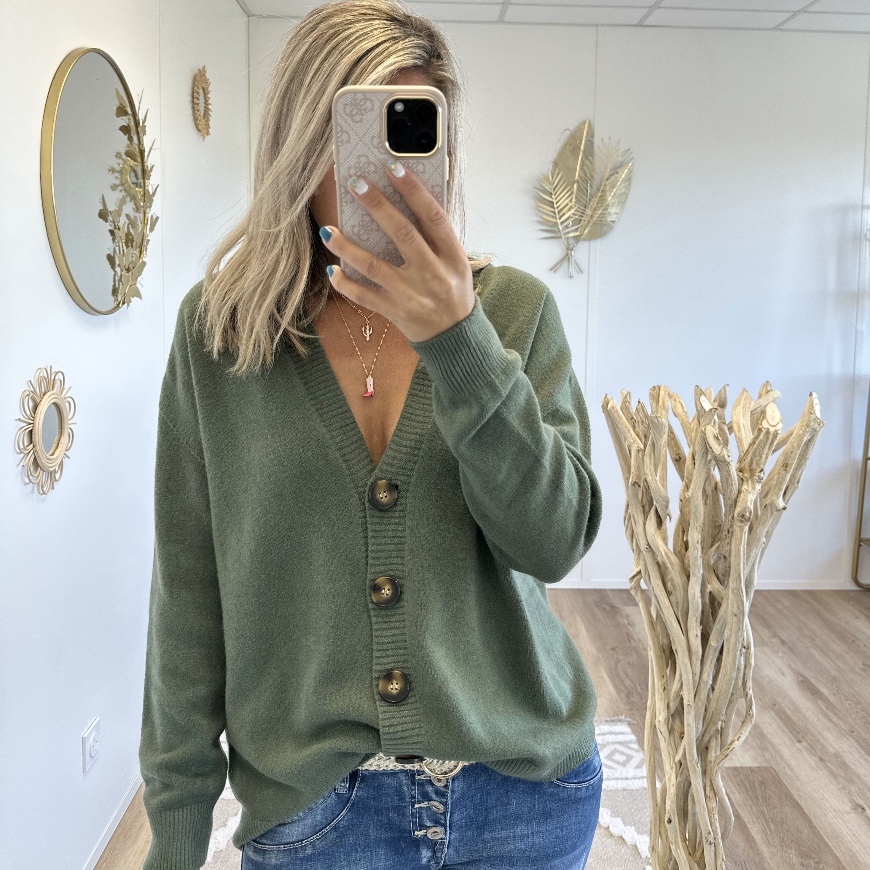 Gilet Arthur kaki