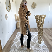 Manteau Diana camel