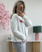 Pull sweet club gris