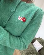 Gilet keep smile vert