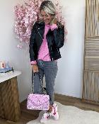 Sac matelassé rose