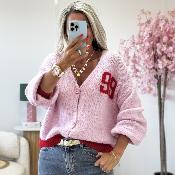 Gilet 99 rose