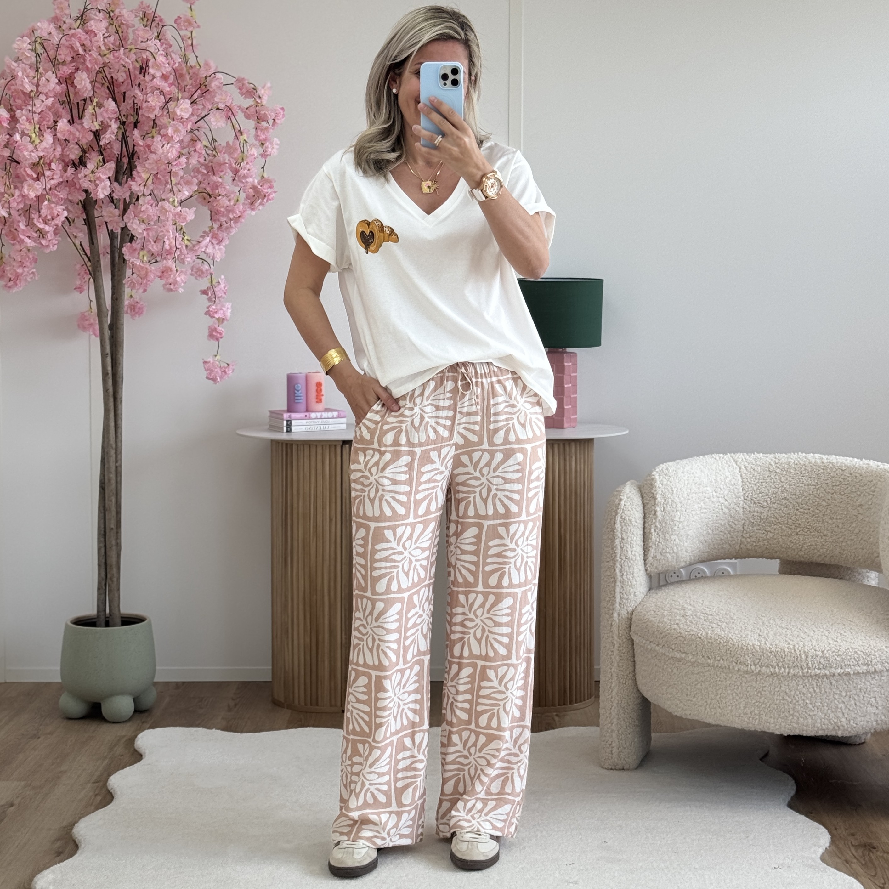 Pantalon Logan beige