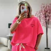 Ensemble Los Angeles rose flashy