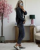 Gilet Sweat coeur doré