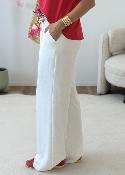Pantalon Paula blanc