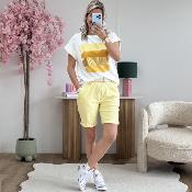 Short Ninon jaune