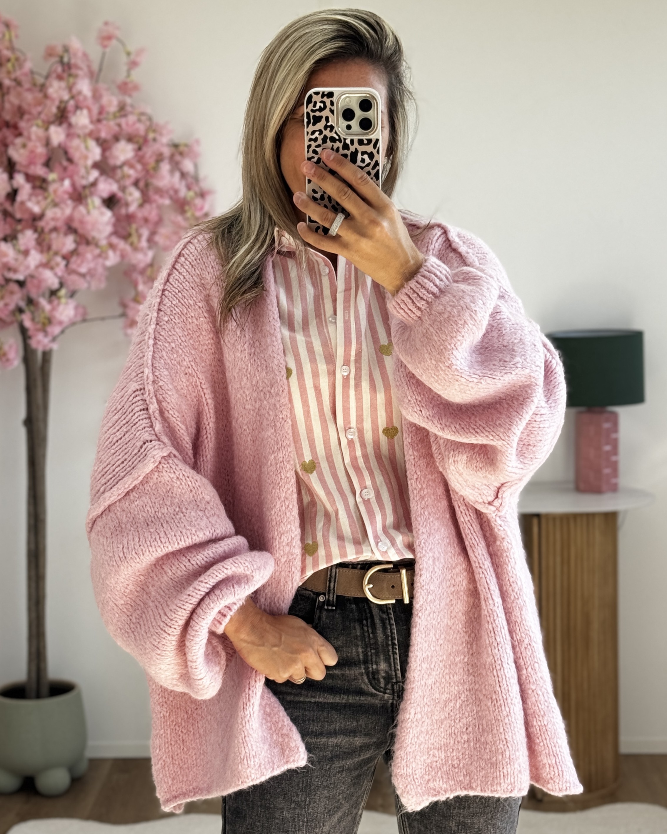 Gilet Alex rose