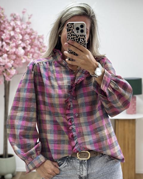 Chemise Magdalena violet