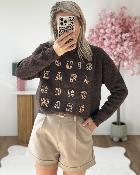 Short Cleo beige