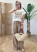 Pantalon Lilou camel