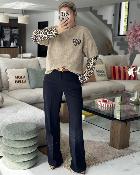 Pull Samuel taupe