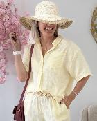 Chemise Shiloh jaune